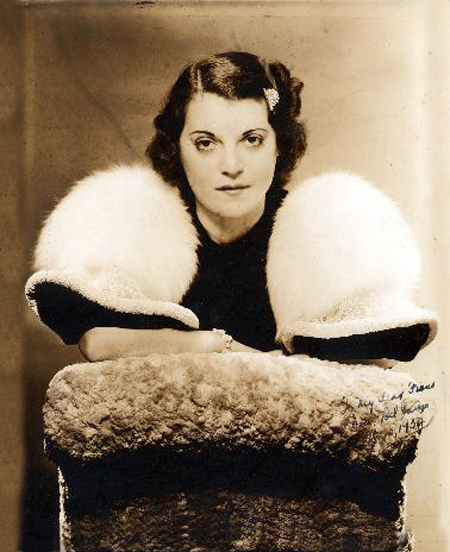 Photo of Stockton Entrepreneur Tillie Lewis in 1934