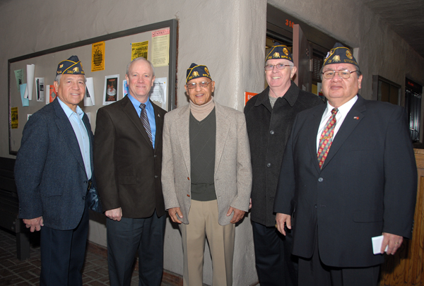 Congressman Jerry McNerney and local vets at the opening of Delta's Veteran Resource Center.