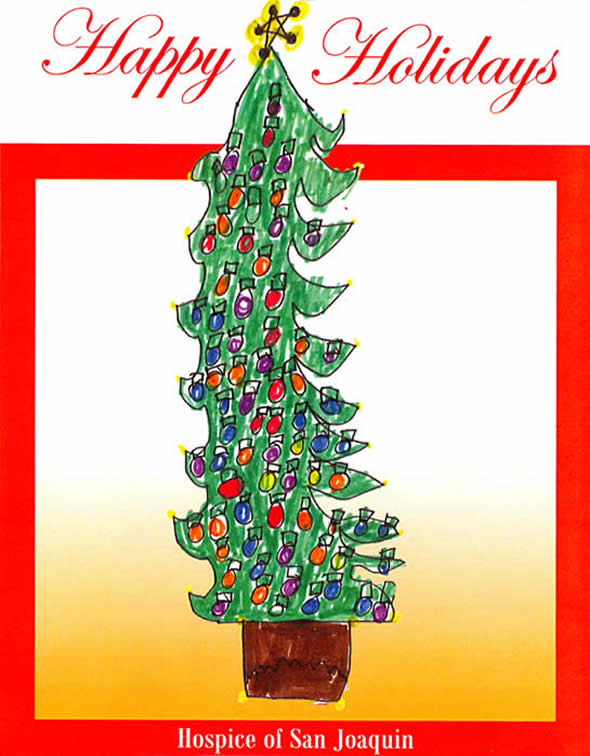 Hospice Tree of Lights Holiday Card