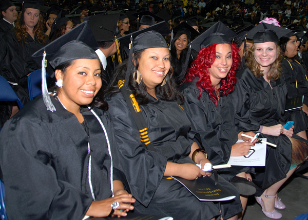 4 Happy Grads!