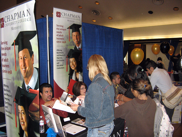 Chapman College at College Night