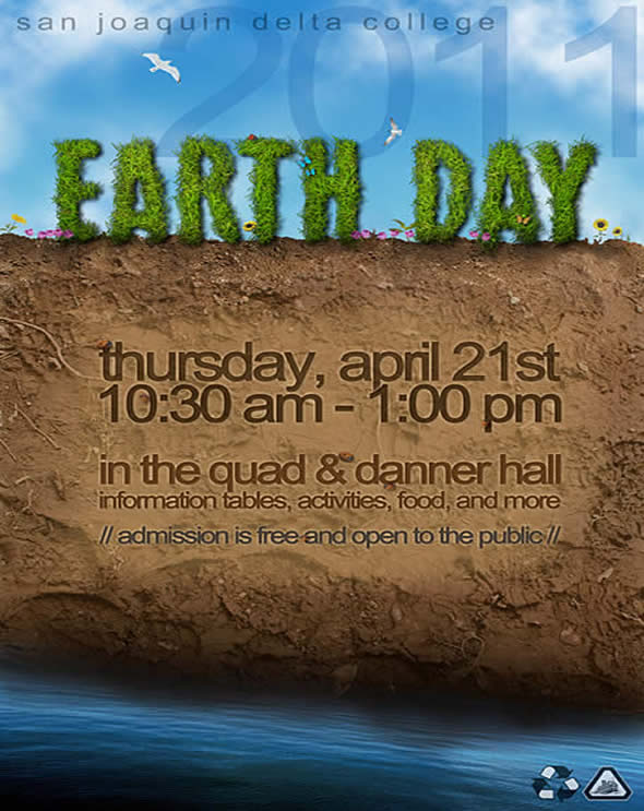 Delta College Earth Day Poster