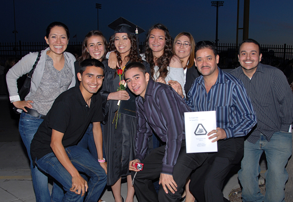 Happy Grad Family after Commencement 2011!