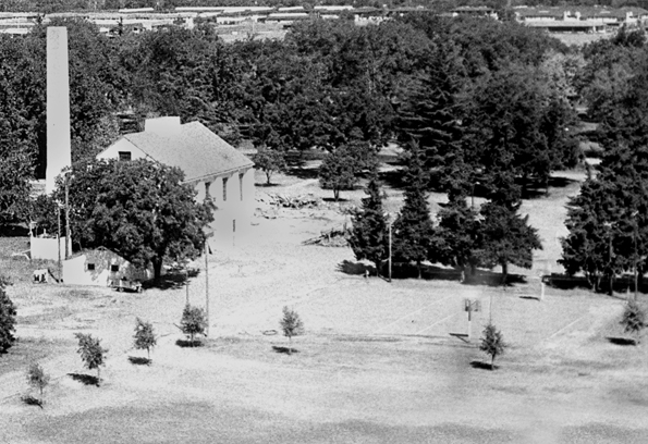 Old Hospital Site on which Delta College was built