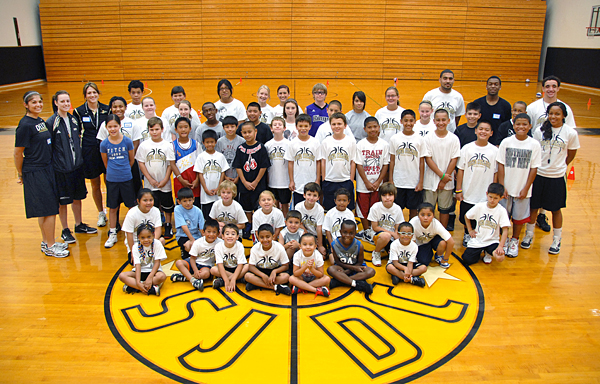 Delta Youth Basketball Camp Participants