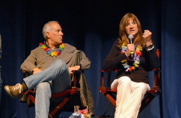 Emmy Award Winning producer of "Golden Girls"  Marsha Posner Williams and husband, photographer Wayne Williams were the special guests at Media Fest 2012