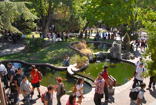 Delta College's Central Quad Area. Fall 2012 Applications Closed on July 20