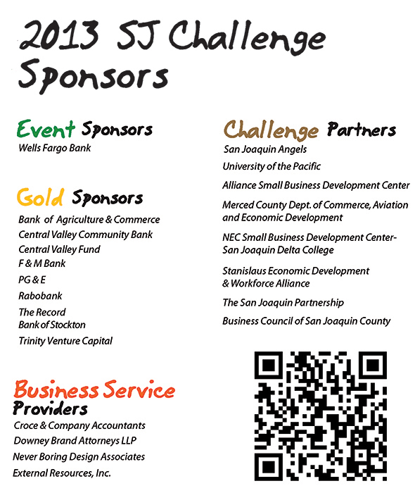 Entrepreneur Challenge 2013-Sponsor/Partner List