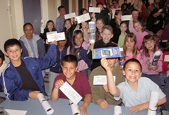 Passport to College Students from Davis School in Lodi-2006