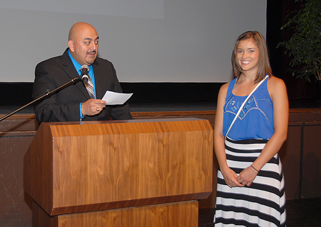 Host Armano Nunez and Recipient