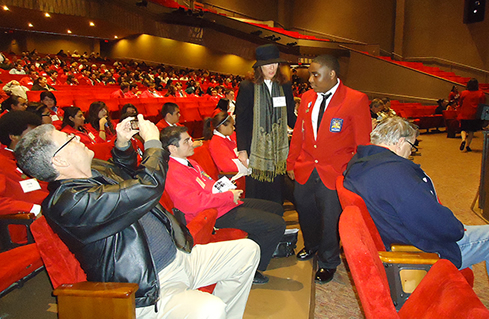 The Region 5 Skills USA Awards Ceremony took place at Atherton Auditorium