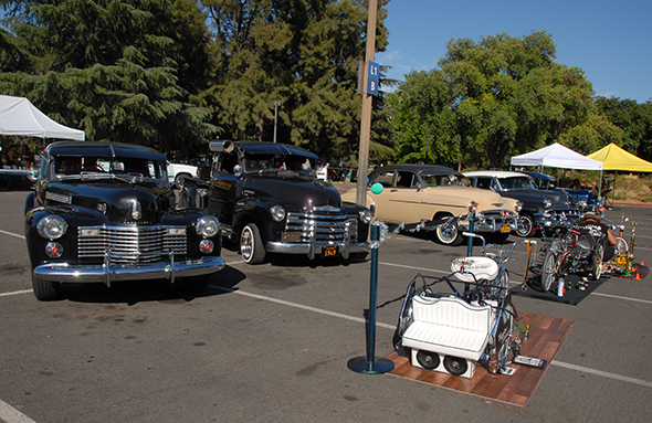 The Grand Opening of Delta's Street Fair Featured Classic Cars