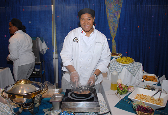 Delta Culinary Students at Last Year's Mixer!