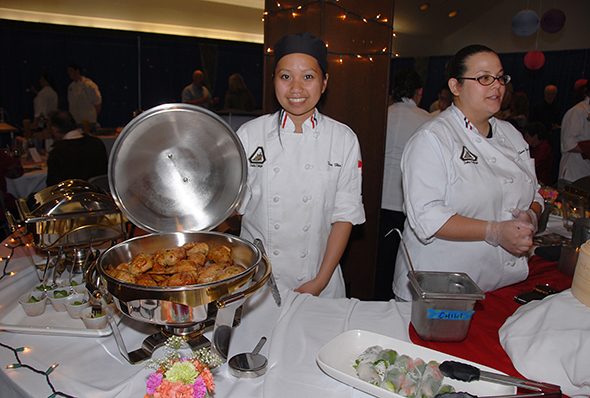 Delta Culinary Students at Last Year's Mixer!