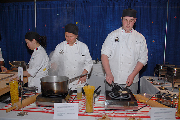 Delta Culinary Students at Last Year's Mixer!