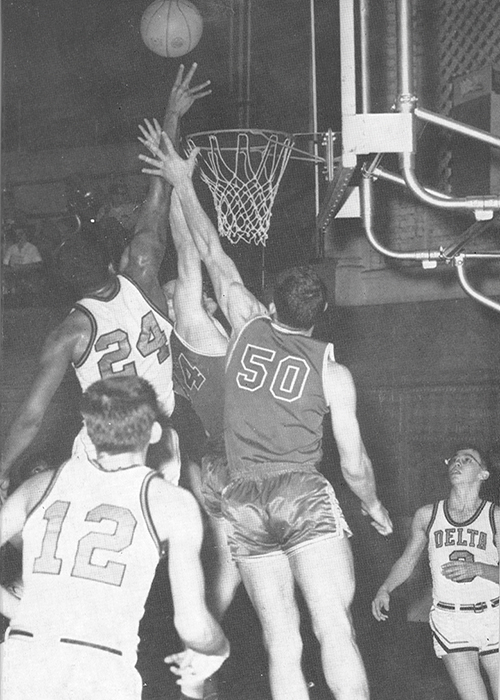 Delta Mustangs Basketball, 1963