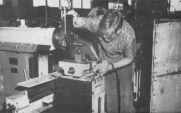 Machine Shop, 1963