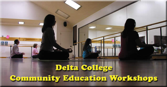 Delta College Community Ed Classes for March