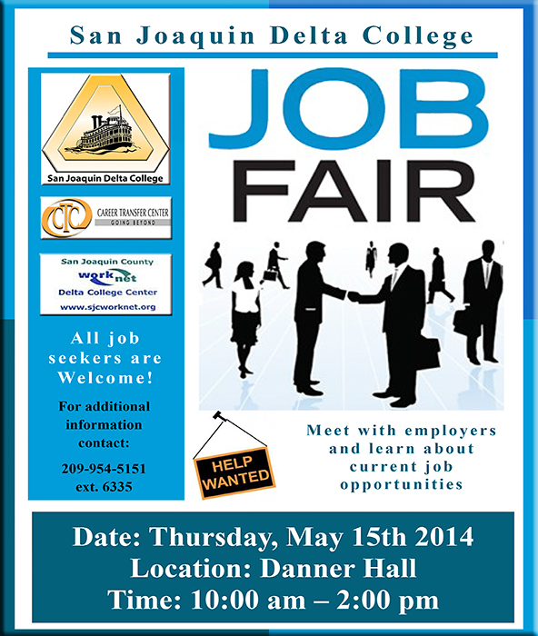 WorkNet Job Fair, May 15, 10am - 2pm, Danner Hall