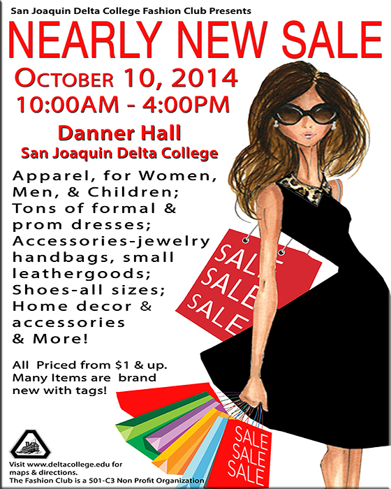 Fashion Club Nearly New Sale, Oct. 10, Danner Hall, 10am - 4pm