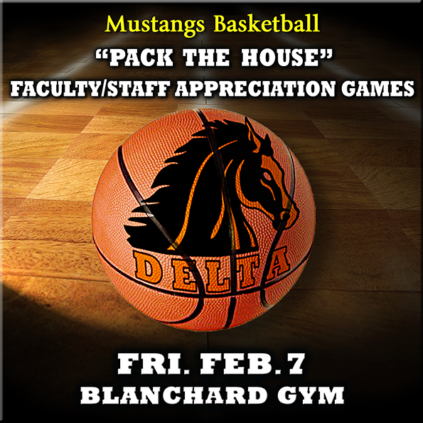 Mustangs Basketball Faculty Staff Recognition Games, Fri Feb. 7