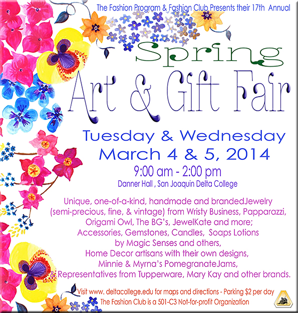 Art/Gift Fair, March 4&5, Danner Hall