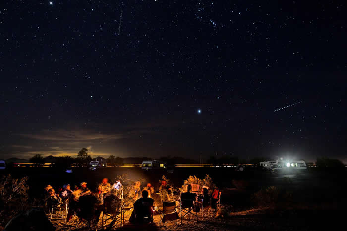 Evening Gathering, Quartzsite, AZ - David Gardner