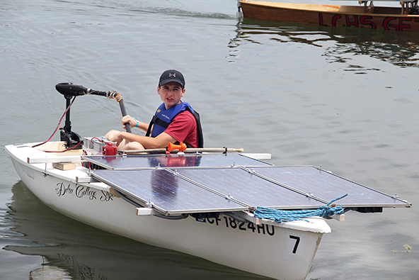 Engineering Student Jacob Heth captains SHPES Ahoy!