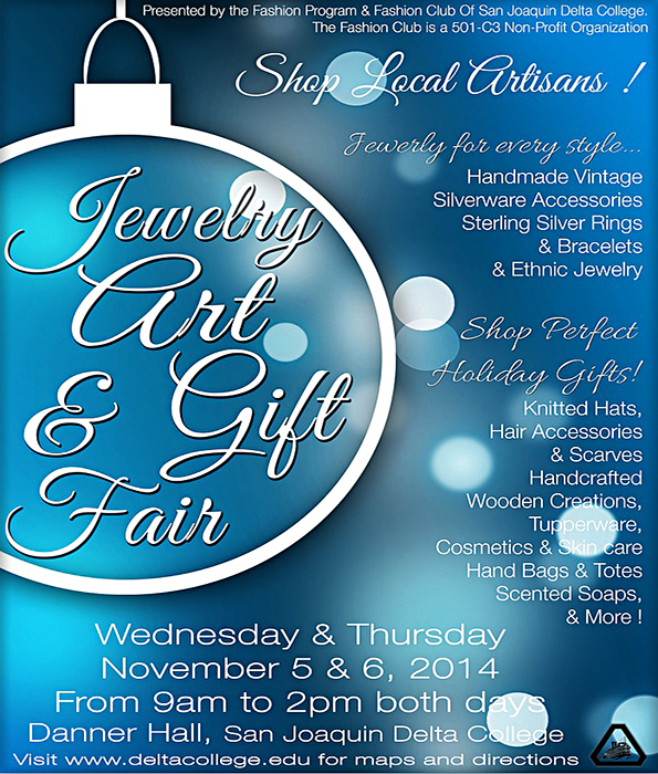 Jewelry Art & Gift Fair, Nov. 5 & 6, Danner Hall