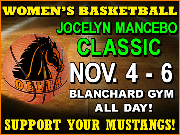 Joycelyn Mancebo Classic, Nov. 4-6, Blanchard Gym, All Day!