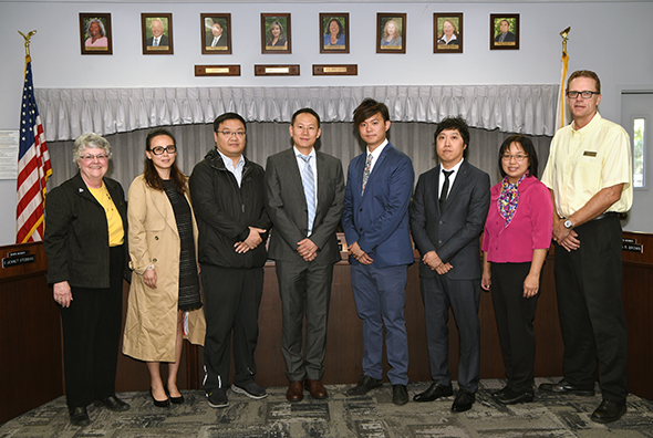 Phinnie Group Chinese Delegation visits Delta College, Thursday, Sept. 29