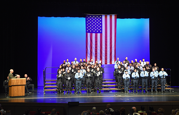 POST Academy Class 37 graduated on July 13, 2016