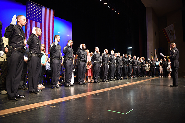 Stockton PD hired 28 POST Academy Cadets from Class 37