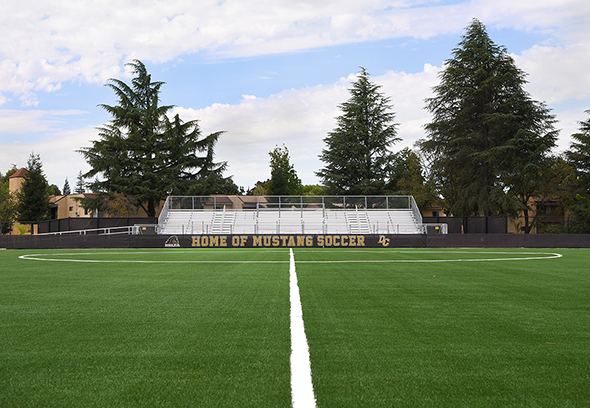 Delta College's new Soccer Complex.