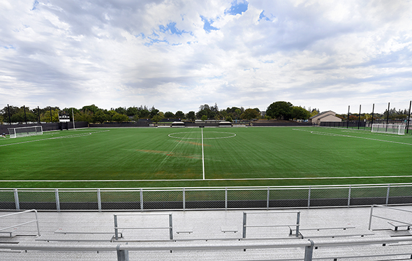 Delta College's new Soccer Complex.