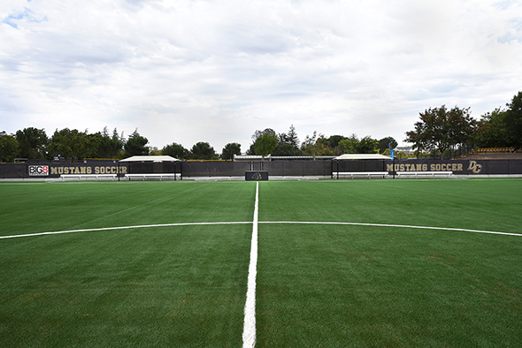 Delta College's new Soccer Complex.