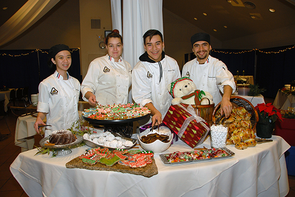 Winter Feast Student Bakers at Work!