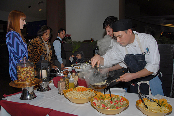 Winter Feast Student Chefs at Work!