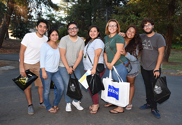 Local High School Students attend College Night in 2016