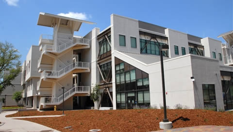 Delta's new science and math building